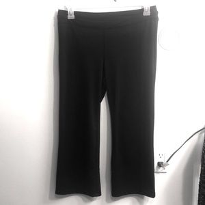 Champion – black cropped yoga/athletic pants